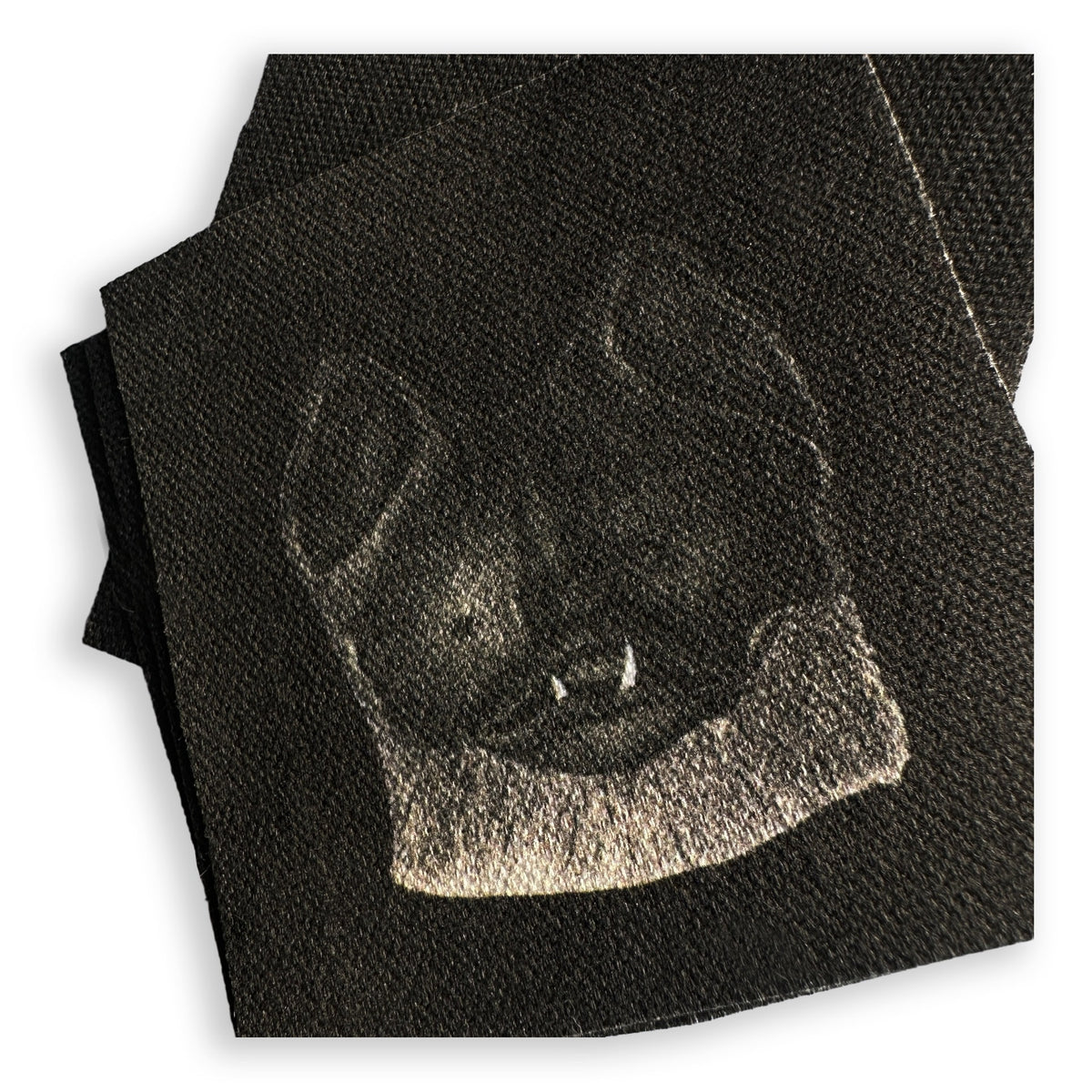 Bat Patch | Punk Accessories Goth DIY Handmade Horror Patches | Medieval Vampire Bats | 3.25x3.25&quot;