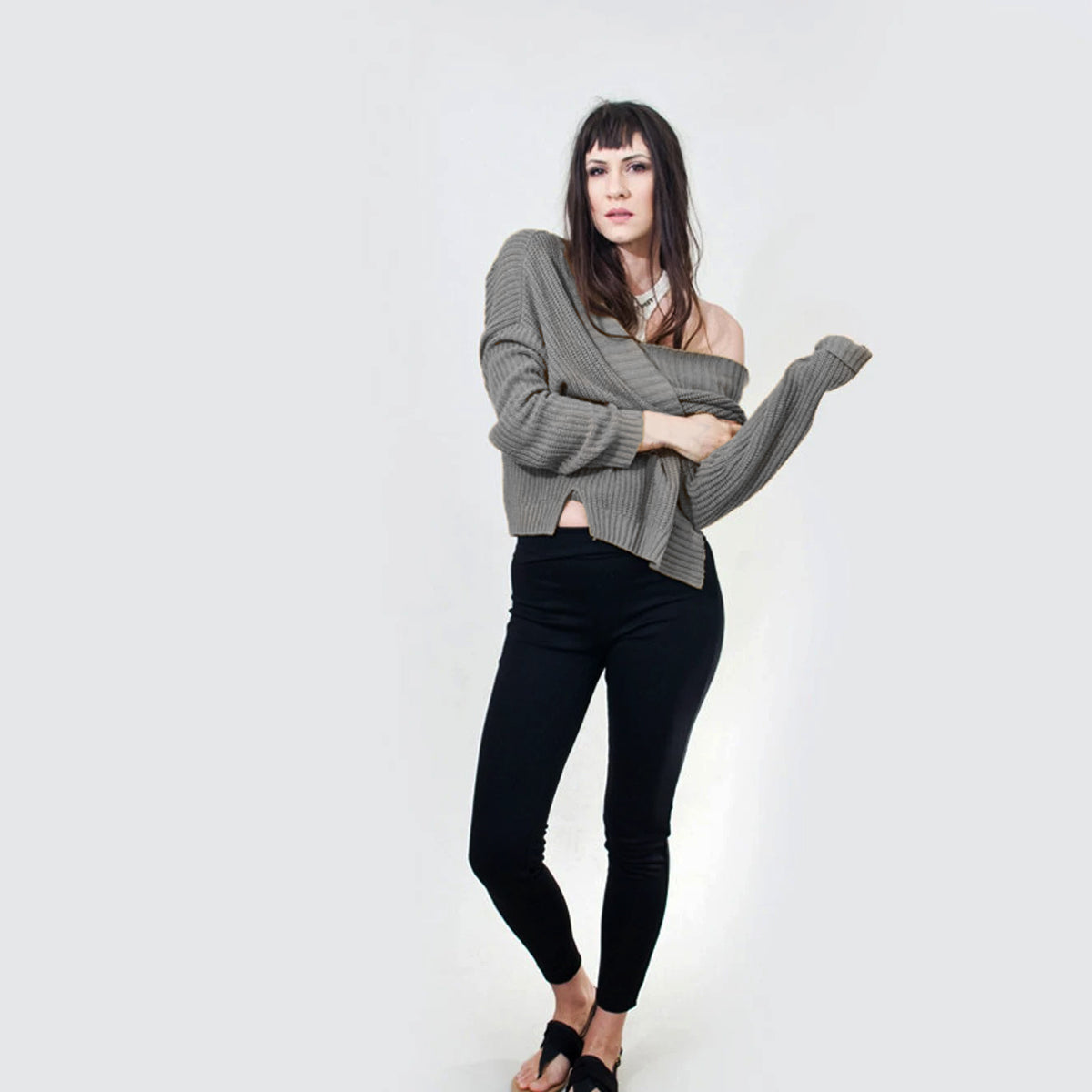 Black Ankle Length Leggings