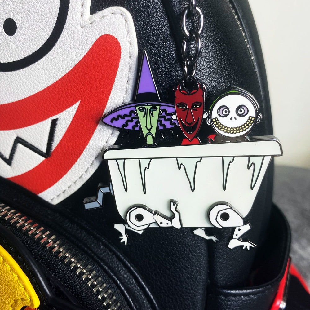 Loungefly Lock, Shock, Barrel Nightmare Before Christmas Keychain-ESPI LANE
