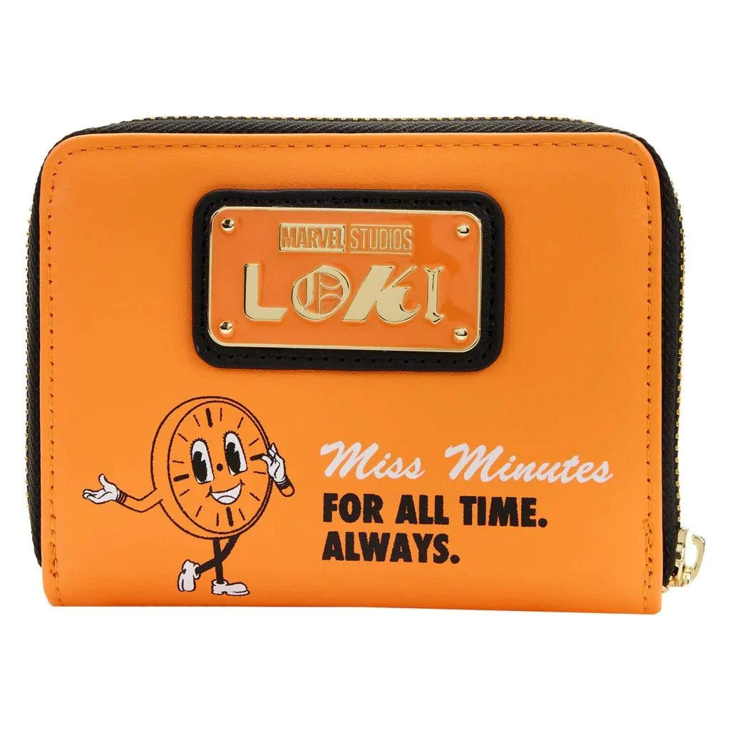 Marvel Loki Miss Minutes Zip Around Wallet-ESPI LANE