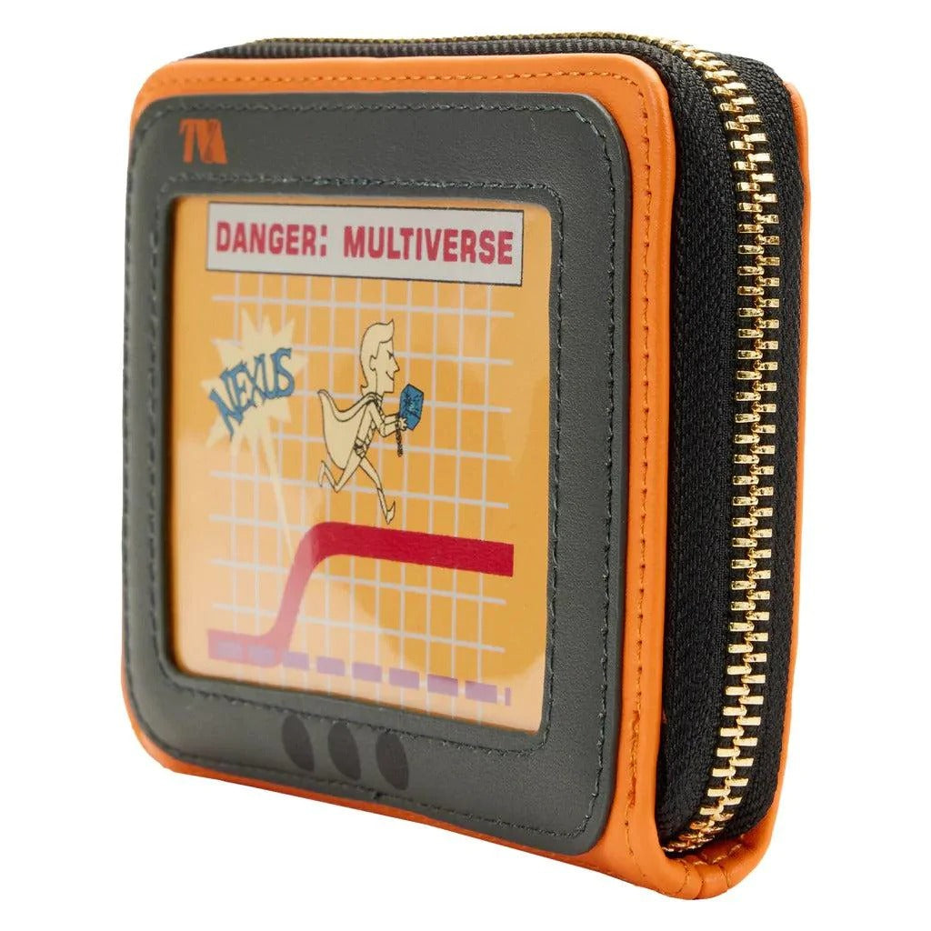 Marvel Loki Miss Minutes Zip Around Wallet-ESPI LANE