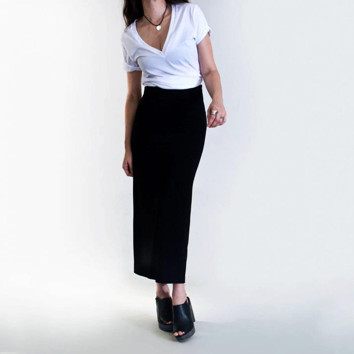 Ankle Length Midi Skirt