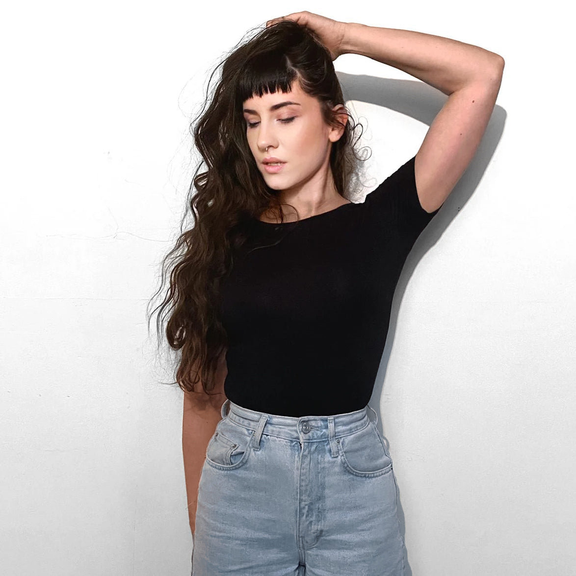 Minimalist Short Sleeve Top-ESPI LANE