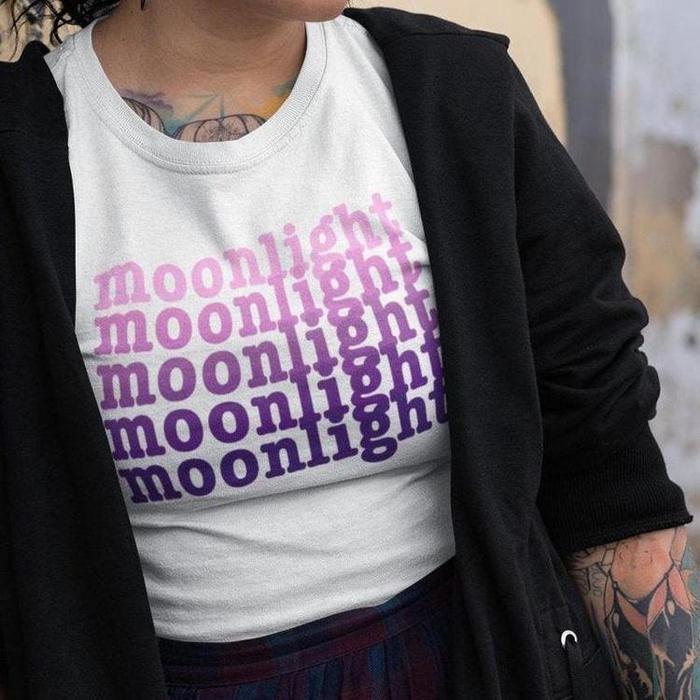 Moonlight Womens Graphic T-Shirt-ESPI LANE