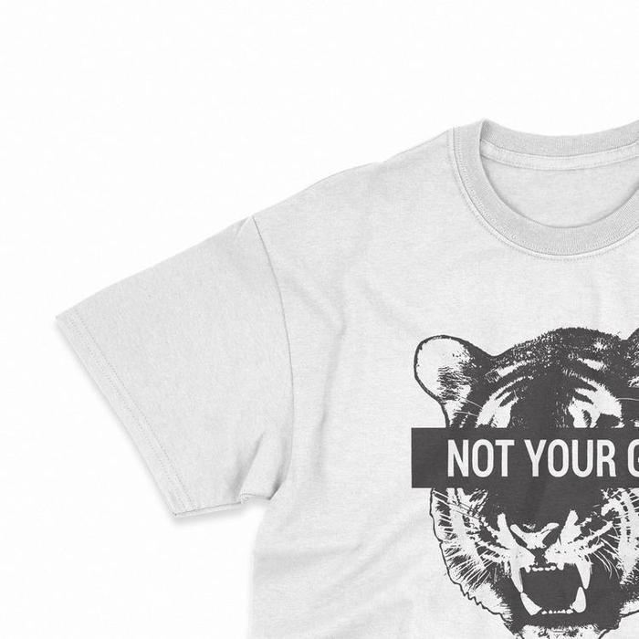 Not Your Girl Tiger Graphic Tee-ESPI LANE