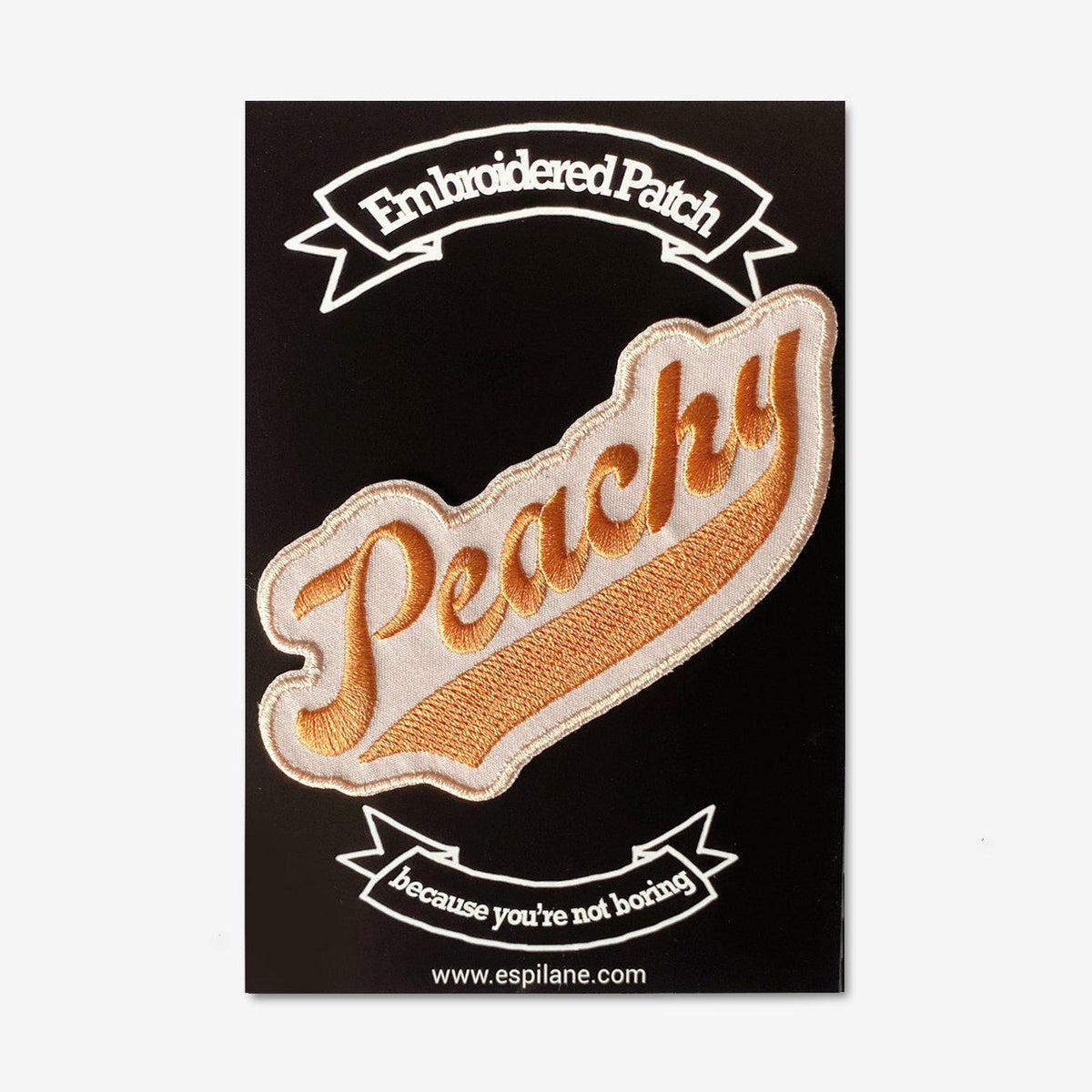 Peachy Iron On Patch-ESPI LANE