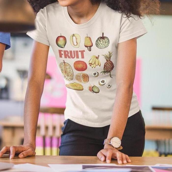 Retro Fruit Graphic Tee-ESPI LANE
