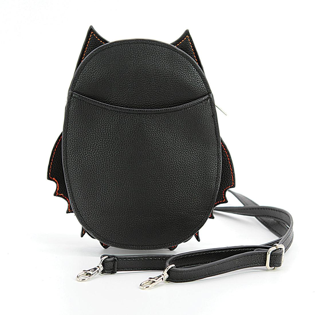 Glowing Skeleton Bat Crossbody Bag