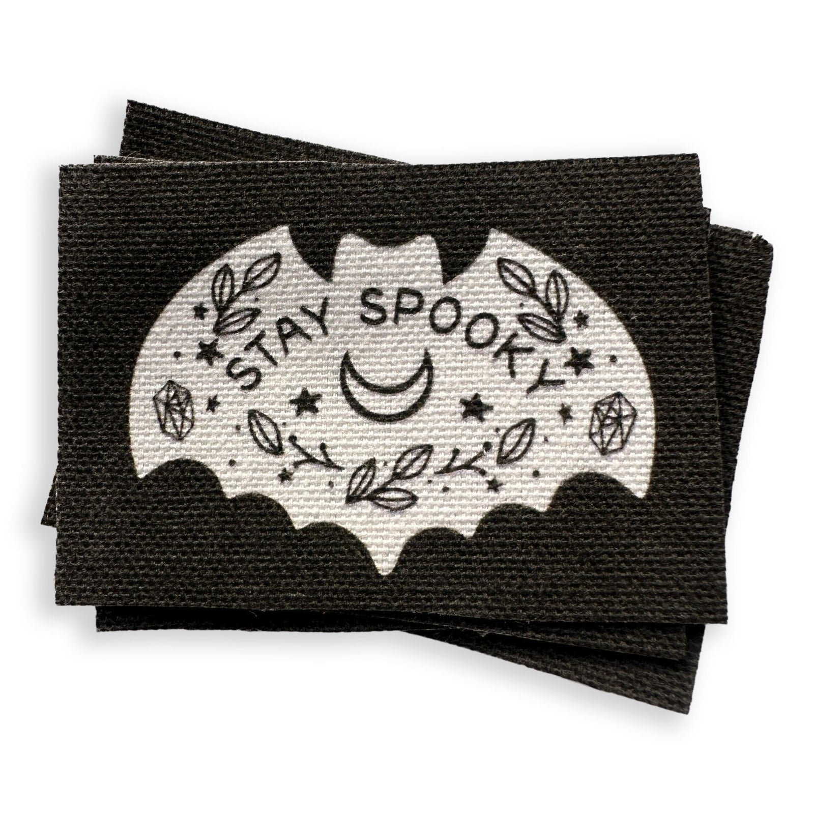 Stay Spooky Bat Fabric Patch-ESPI LANE