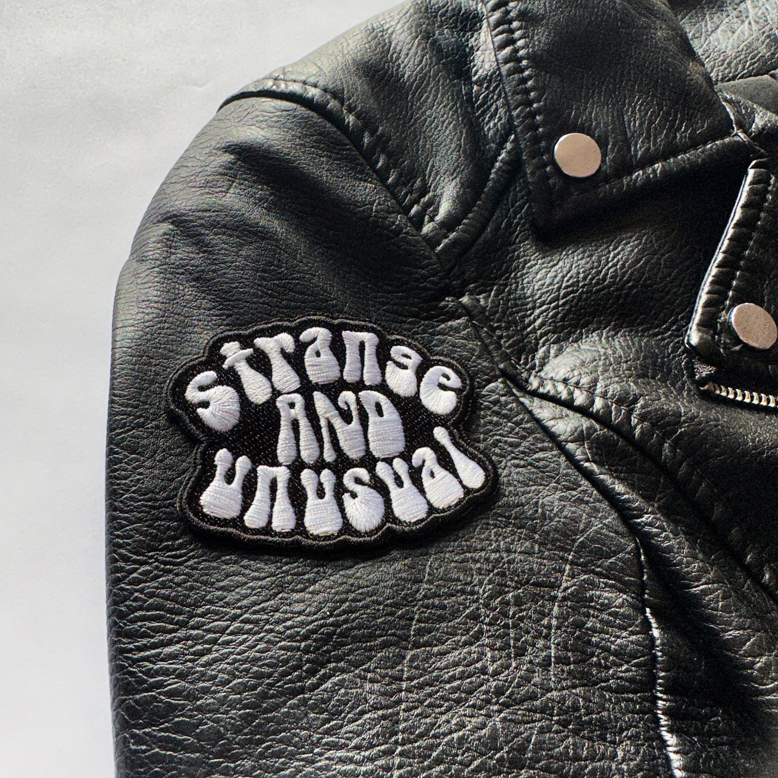 Strange and Unusual Iron On Patch-ESPI LANE