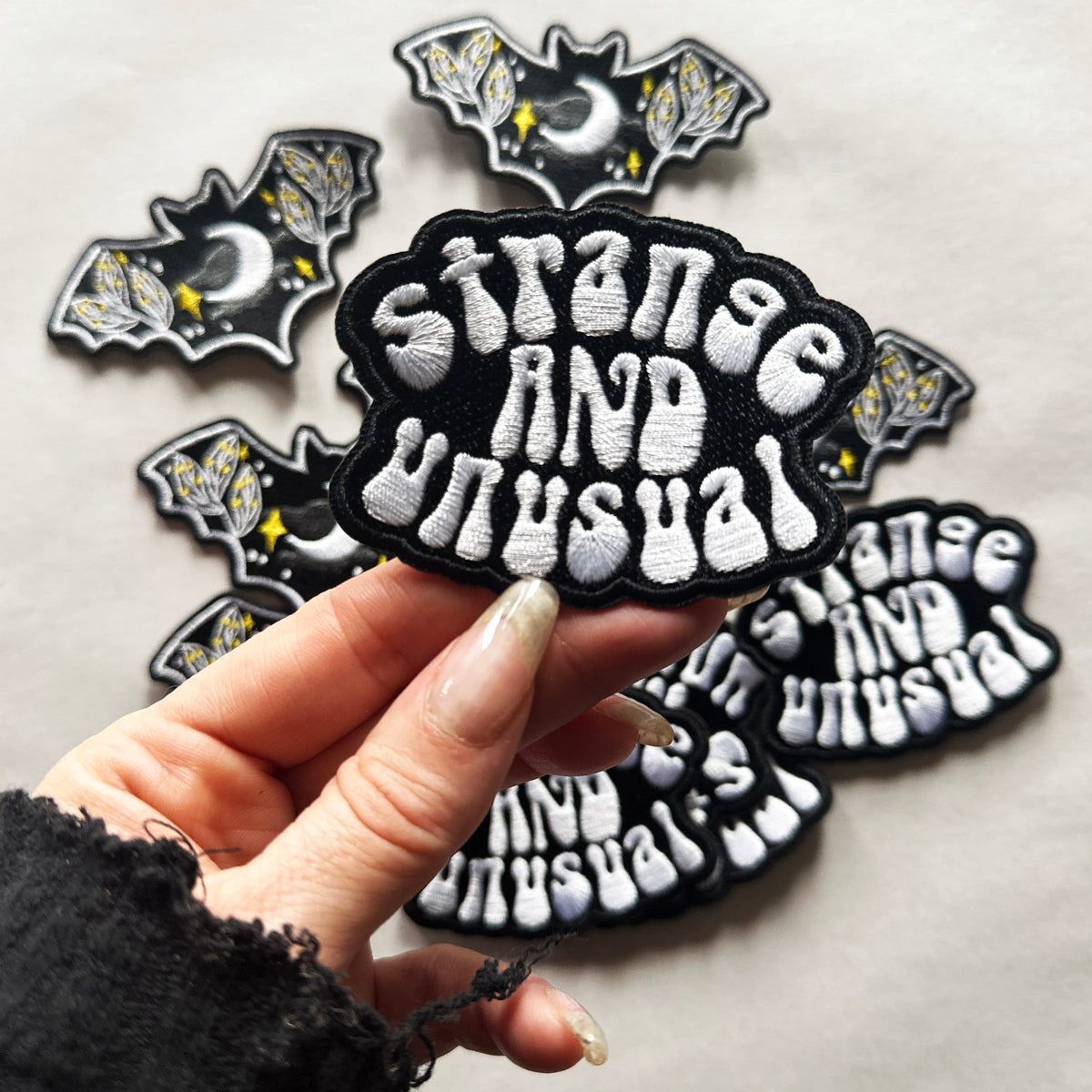 Strange and Unusual Iron On Patch-ESPI LANE