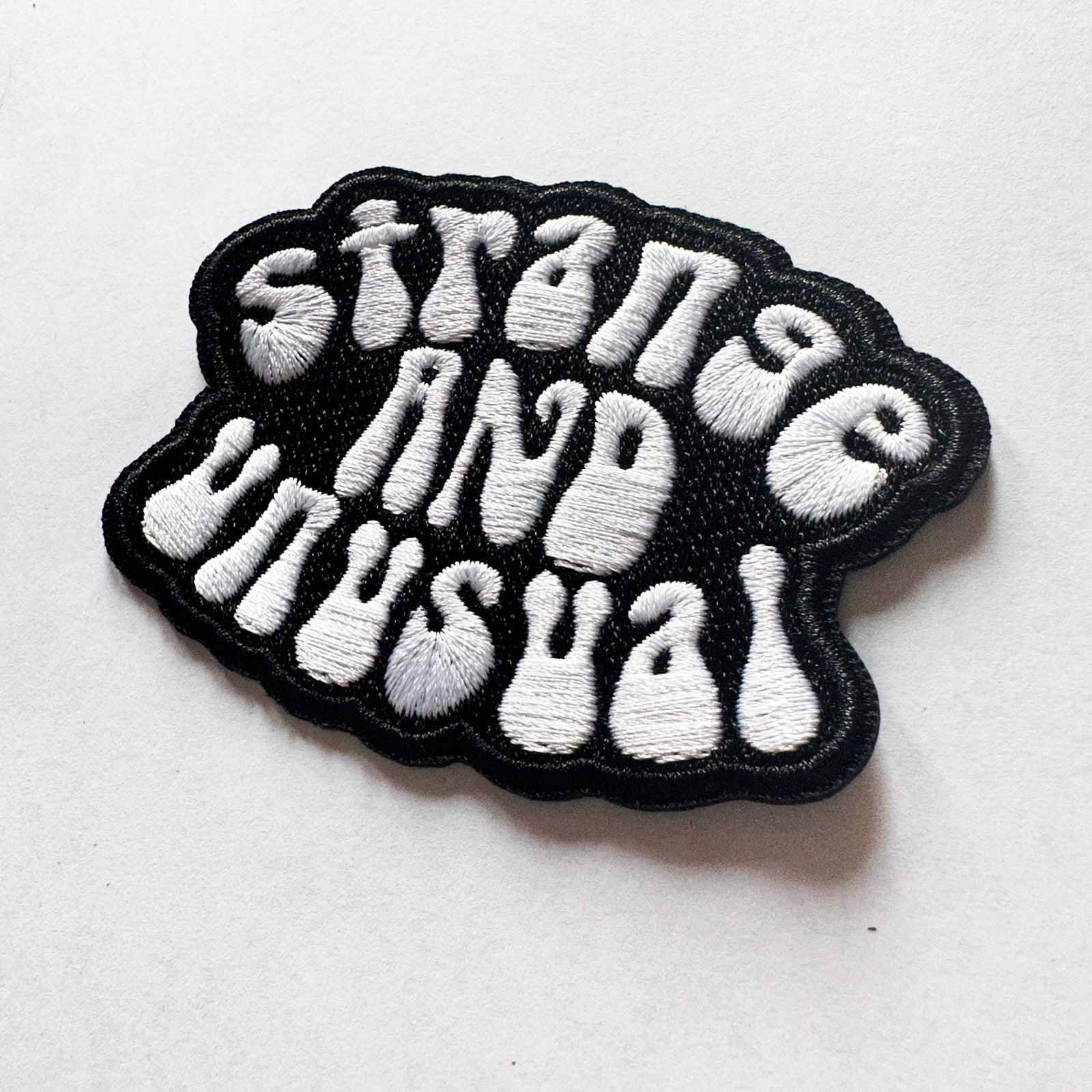 Strange and Unusual Iron On Patch-ESPI LANE