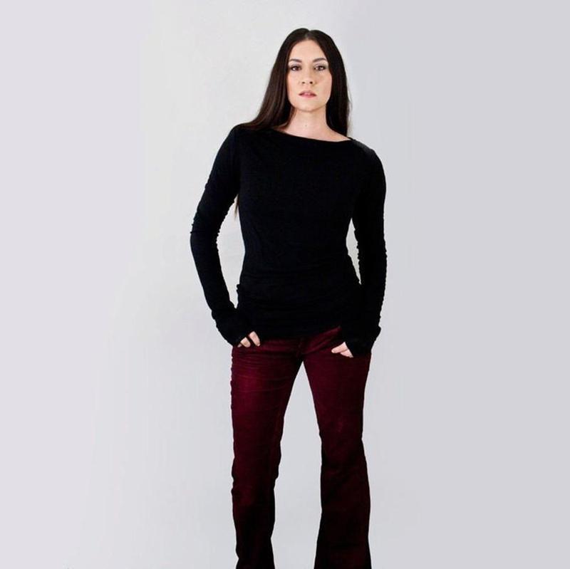Ultra Long Sleeve Boatneck Shirt-ESPI LANE