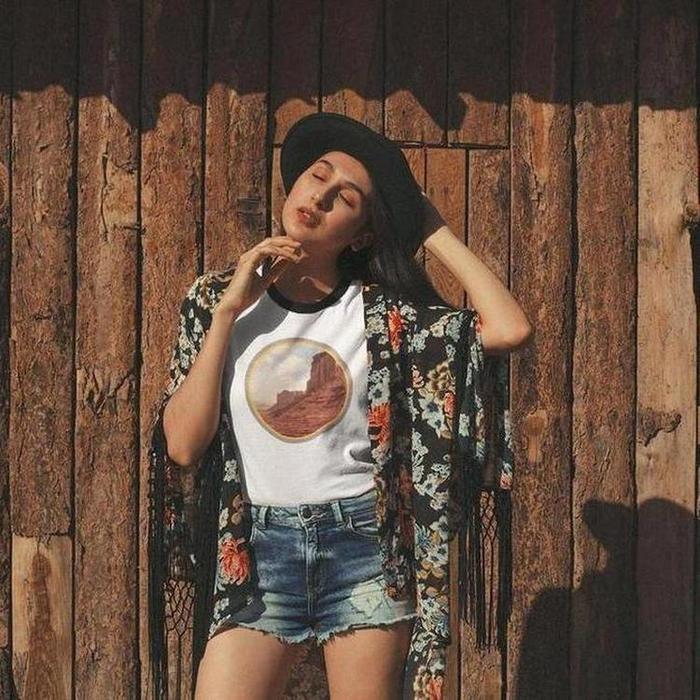 Vintage Desert Graphic Tee-ESPI LANE